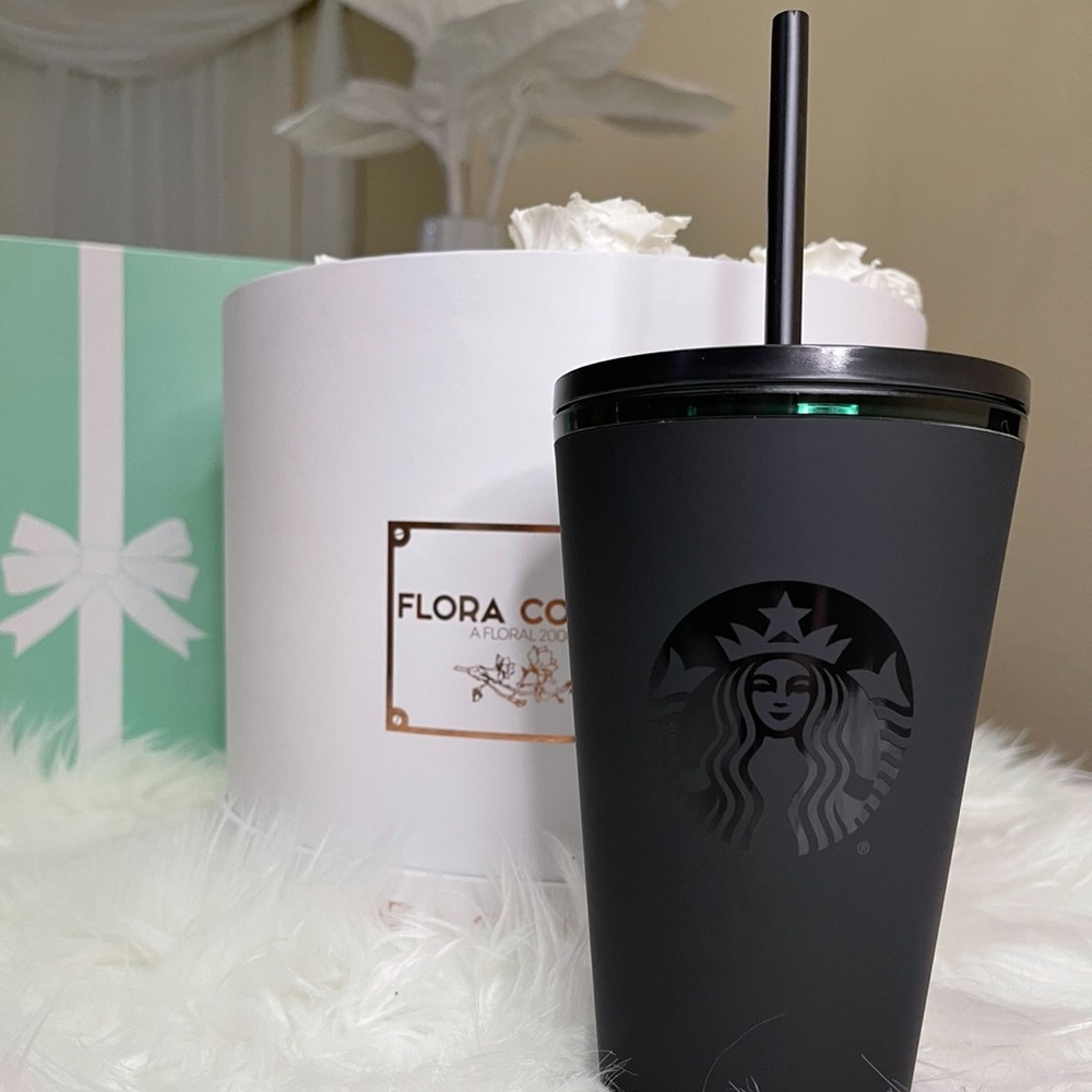 🖤Brand New Matte Black Velvet Tumbler🖤 - Picture 5 of 5